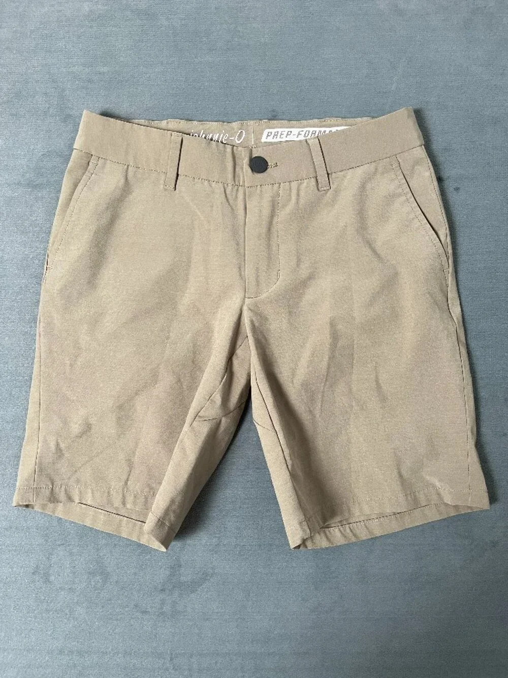 Johnnie-O Short Boys 10 Prep-Performance Beige Golf Club Performance Sports